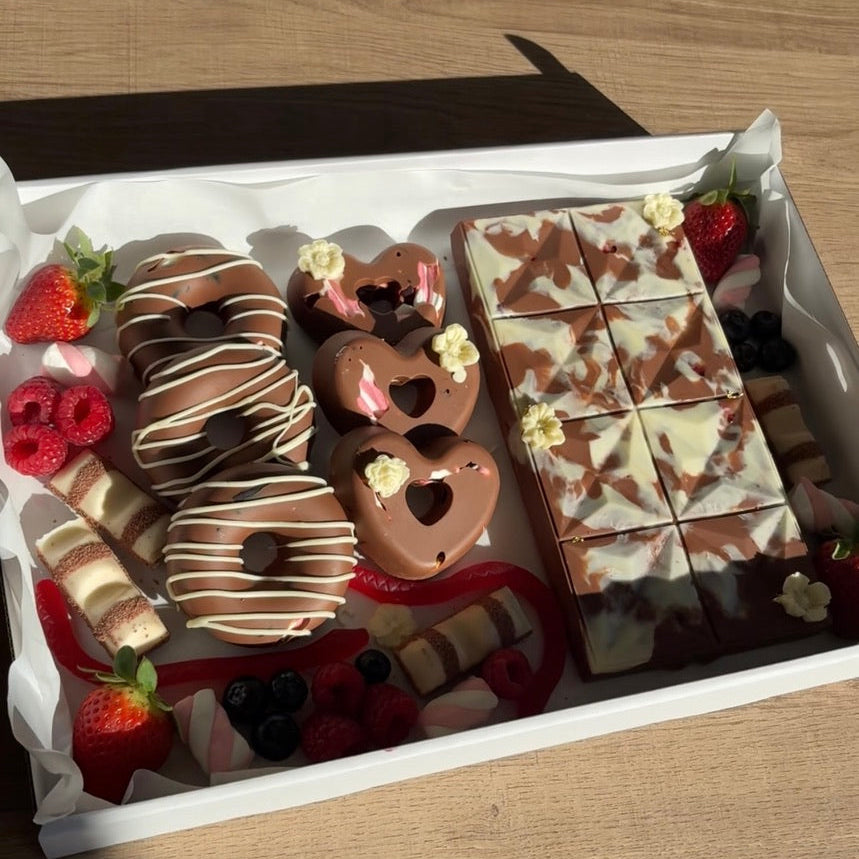 Rocky Road & Chocolate Filled Bar Gift Box – The Cookie and Chocolate ...