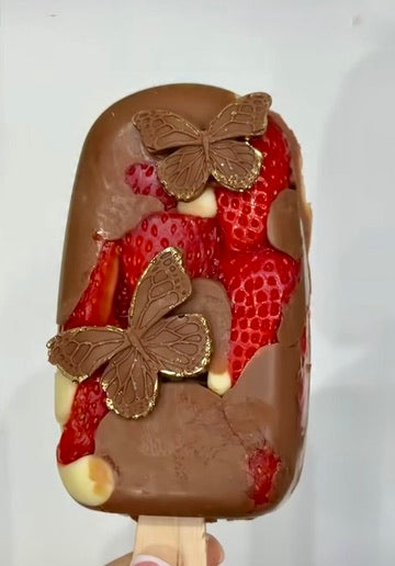 Chocolate Fruit Pops