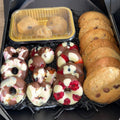 The Professional Gift Box with handcrafted chocolates and chocolate chip cookies